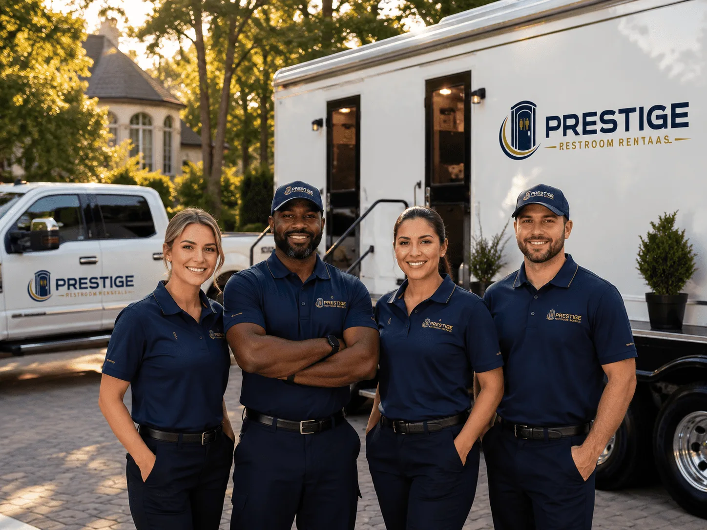 Trusted Luxury Portable Restrooms company in Hampton, MN